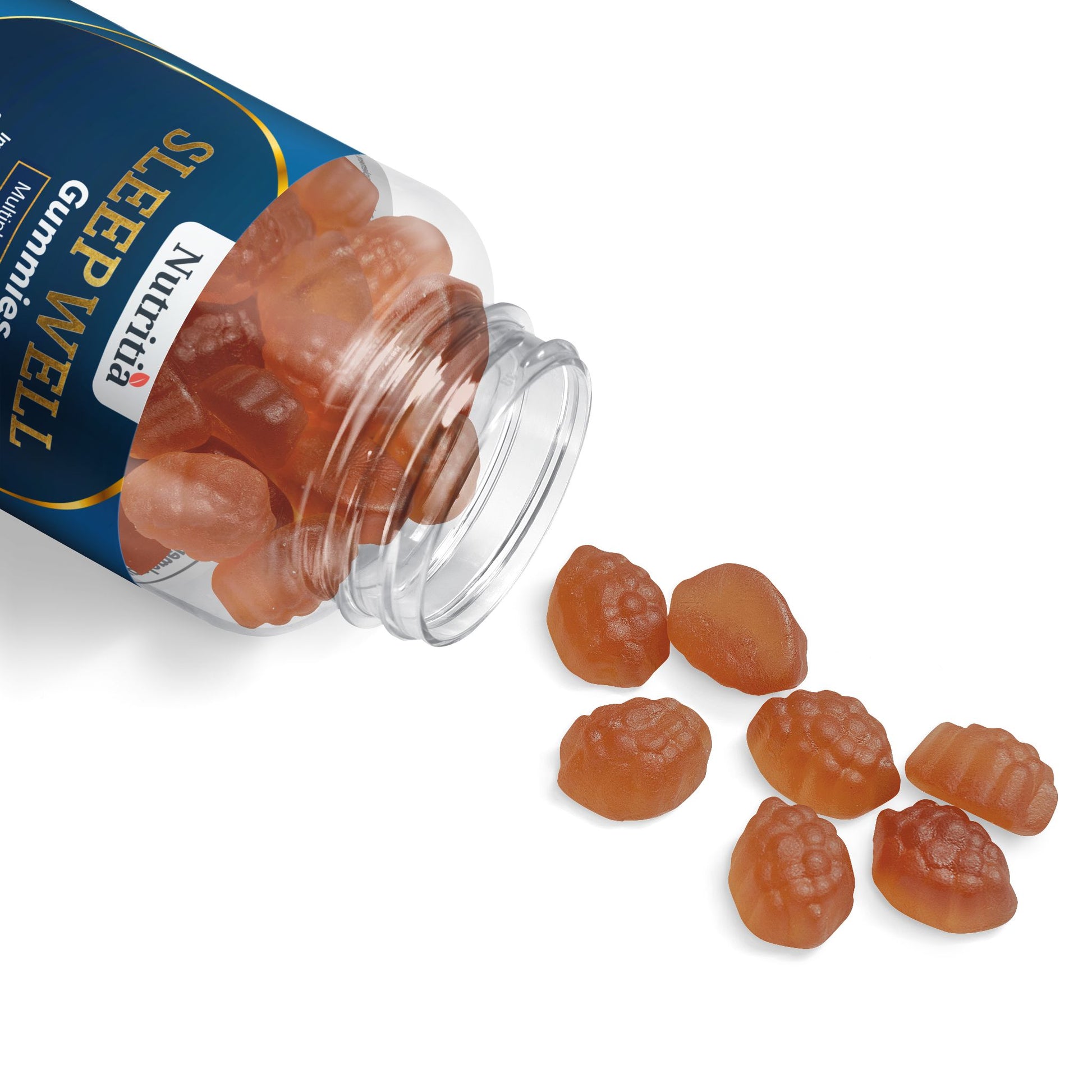 Nutritia VD Sleep Well Gummies | Natural Sleep Support (60 Gummies)
