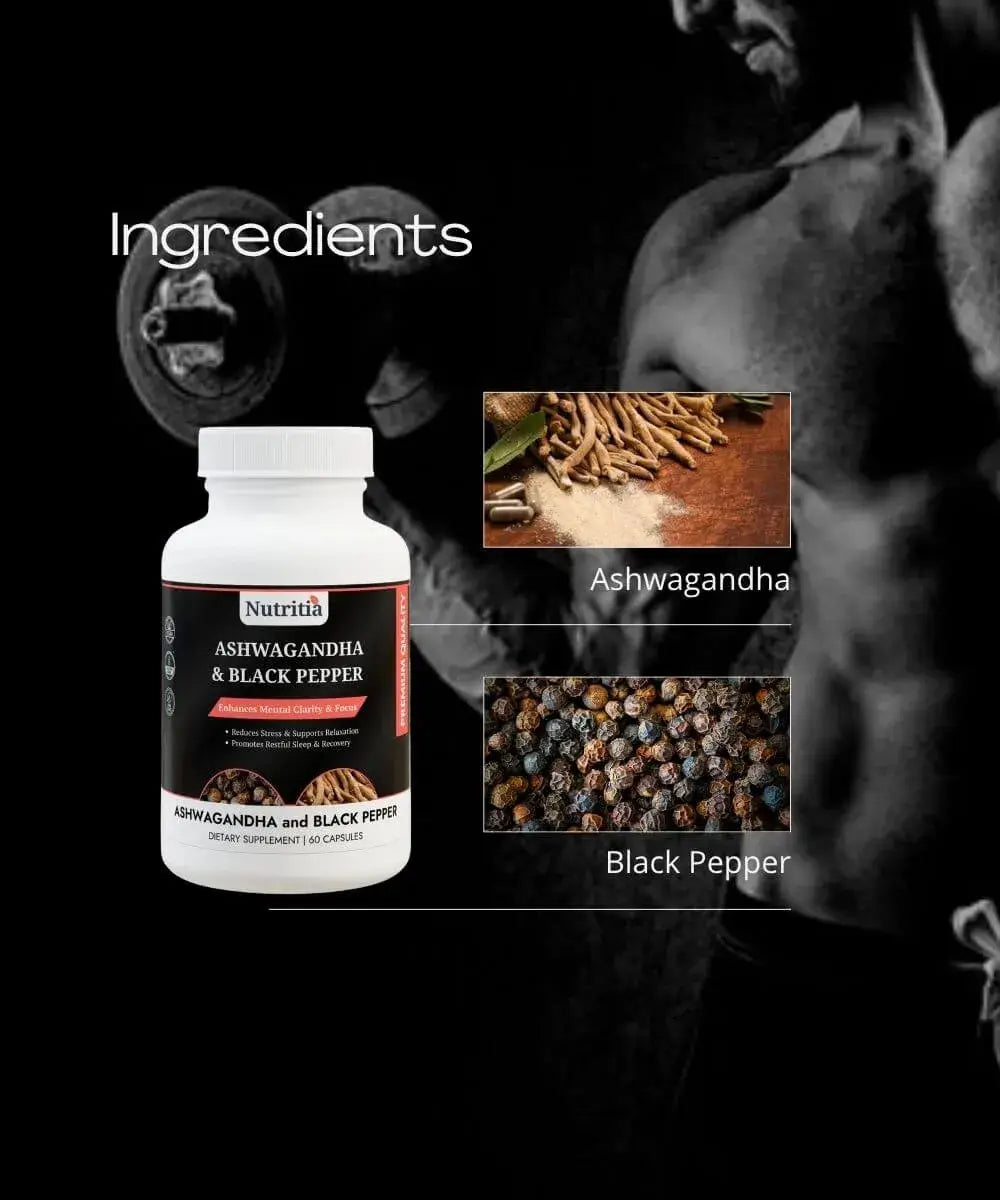 Ashwagandha Black Pepper supplement ingredients