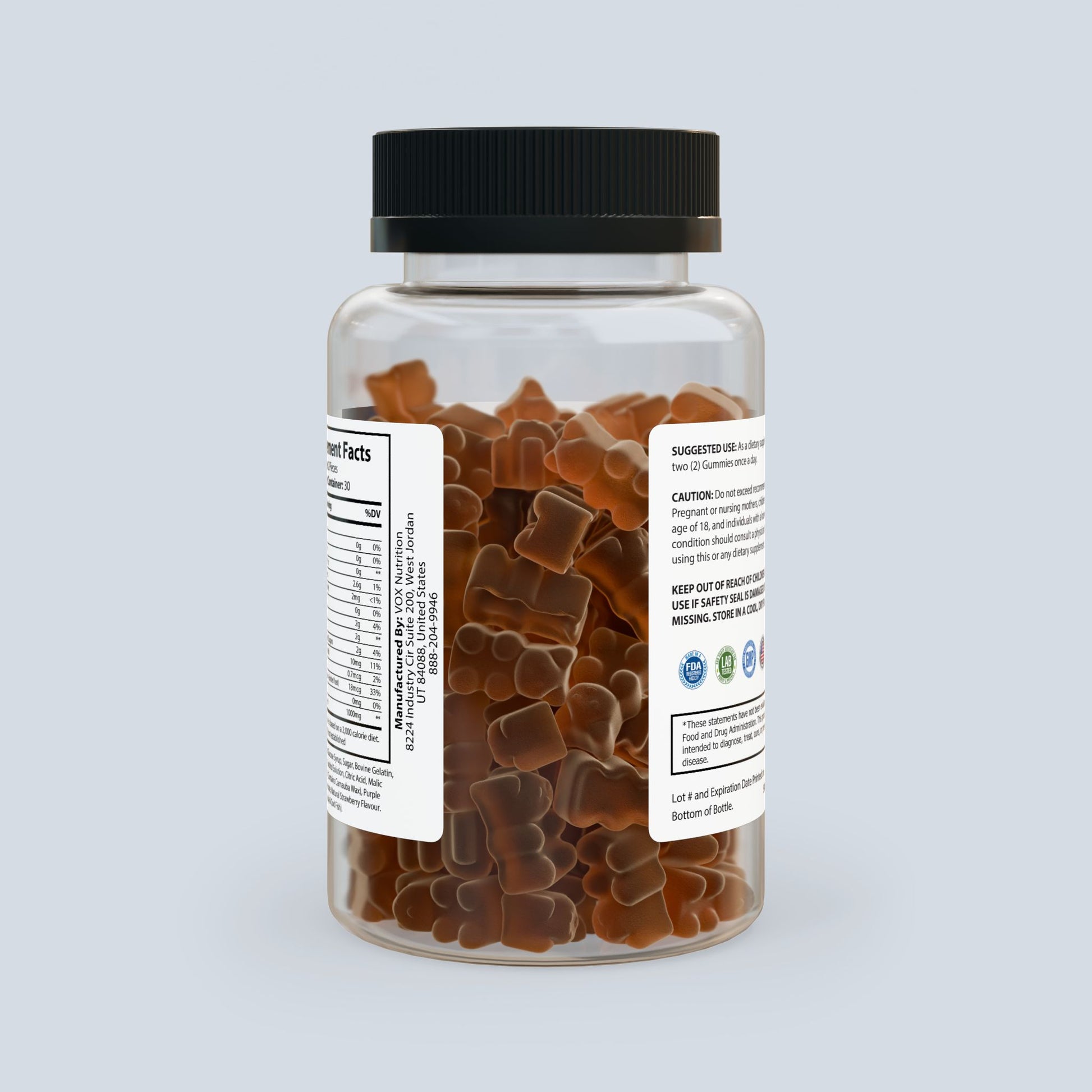 Nutritia VD Collagen Gummies back